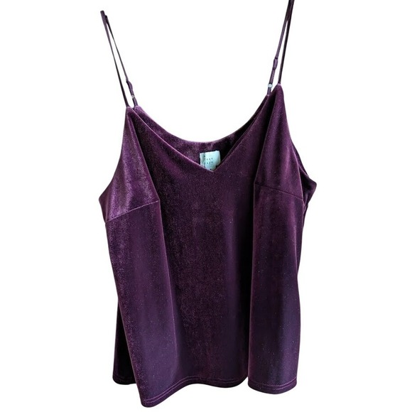 Velvet Womens Tank Top S Whimsigoth Witchy Dark Cottage Deep Burgundy Regency - Picture 2 of 6